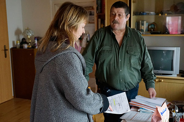 Beratung in der eigenen Wohnung